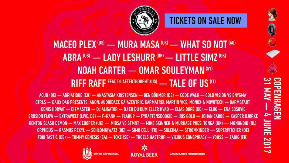 Copenhagen's Distortion festival adds Maceo Plex, ABRA, Max Cooper for