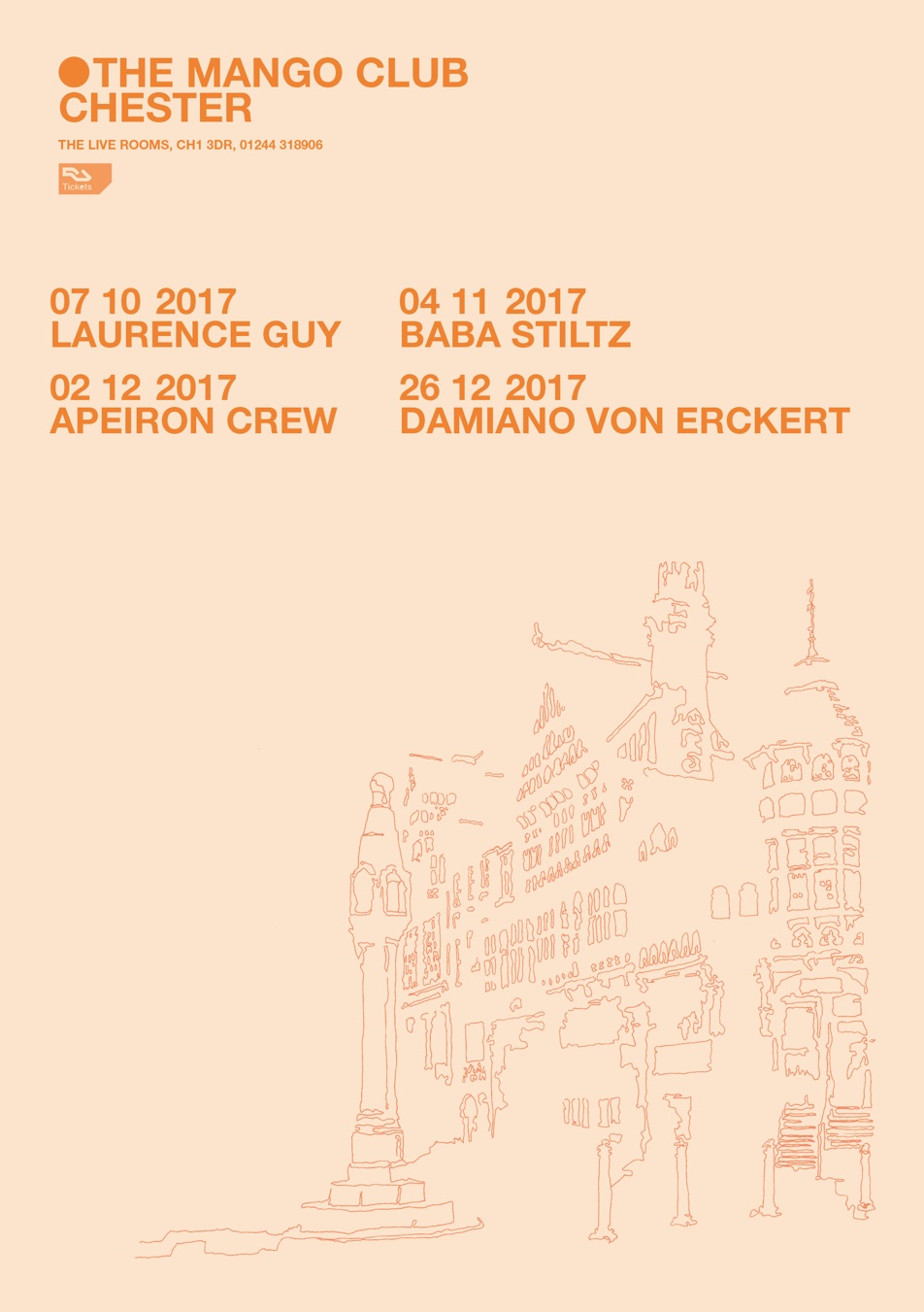 The Mango Club in Chester turns five with Damiano von Erckert · News RA