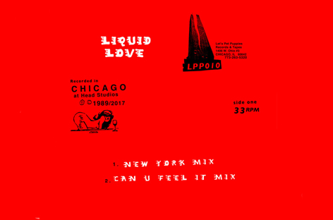 Let's Pet Puppies presses up Ron Hardy's remix of Marcus Mixx's 'Liquid