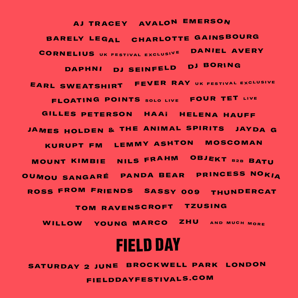 Field Day adds more names to 2018 programme · News ⟋ RA
