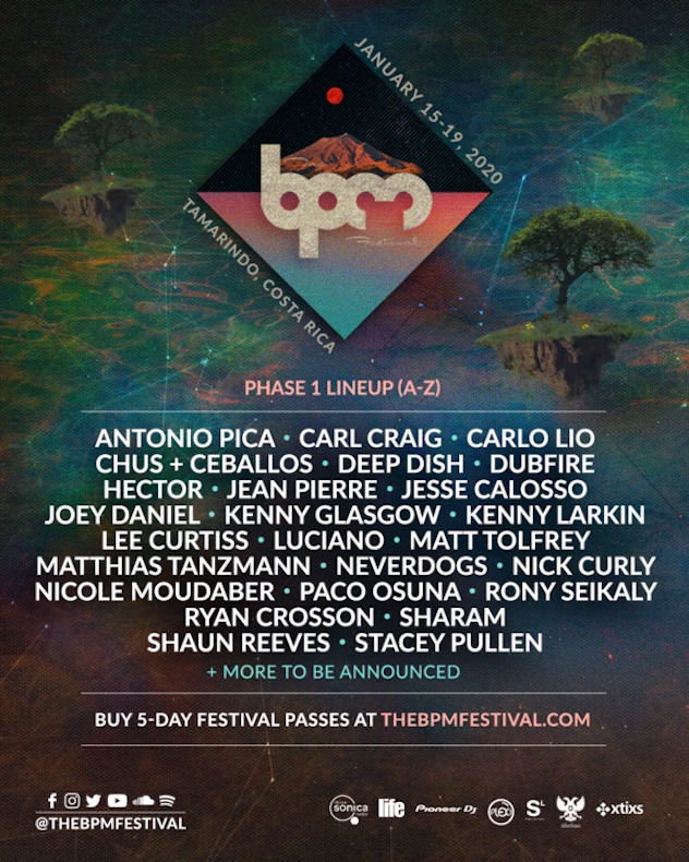 The BPM Festival announces first names for Costa Rica edition · News RA