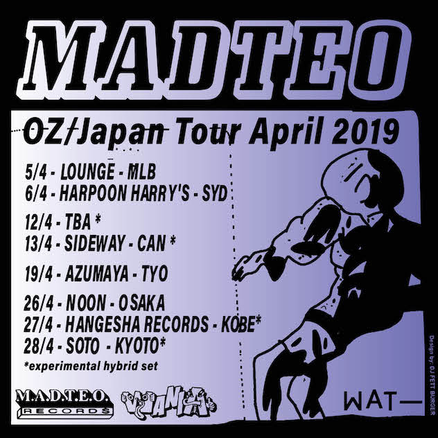 Madteo lines up four shows in Japan · News RA