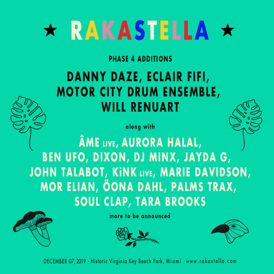 Rakastella 2019 announces new lineup additions, including Motor City