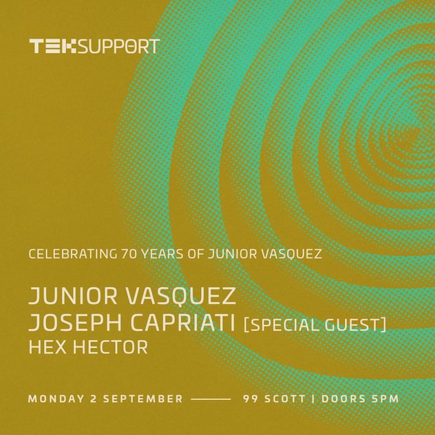 Junior Vasquez · アーティストプロフィール