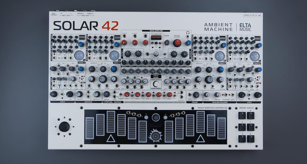 Le nouveau synthétiseur d’Elta Music, Solar 42, est désormais disponible en précommande News ⟋ RA