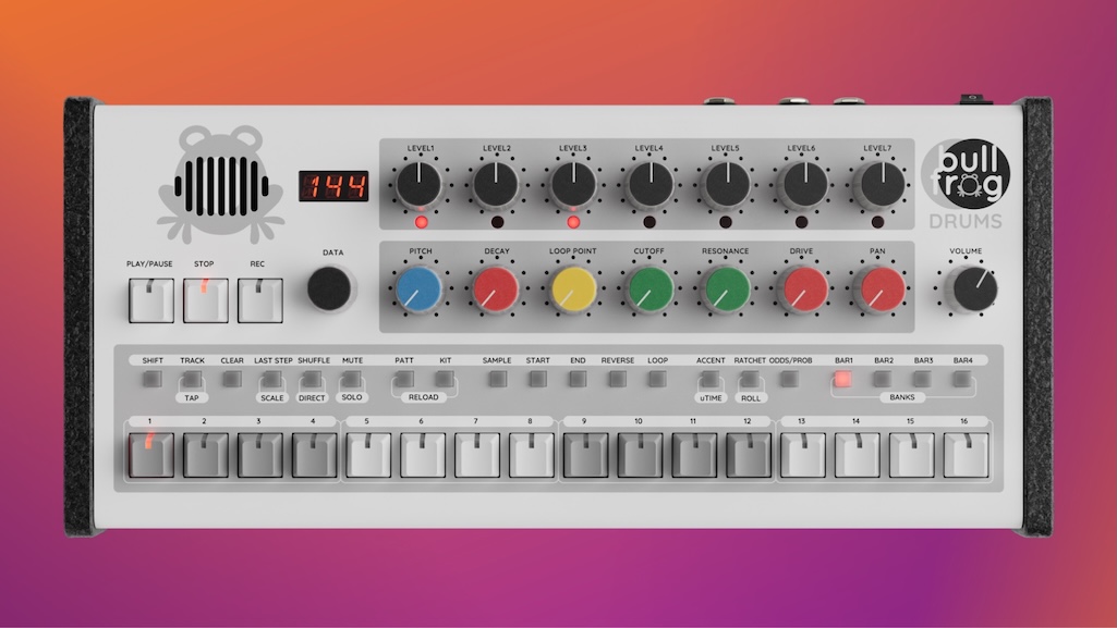 Erica Synths releases Bullfrog drum machine in collaboration with