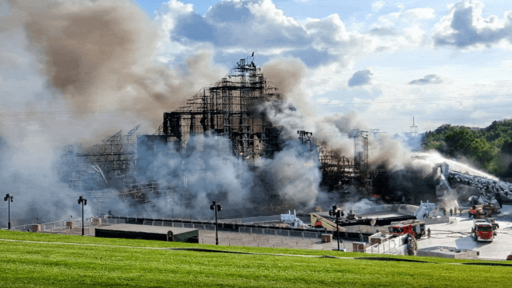 Tomorrowland fire reportedly ignited by ethanol leak · News ⟋ RA